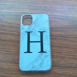 Letter H phone case for iphone 11